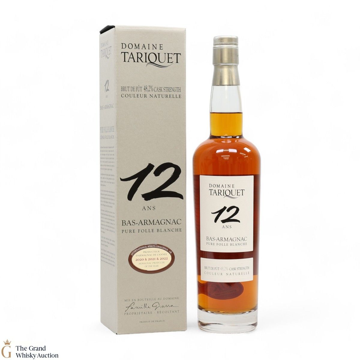 Domaine Tariquet - 12 Year Old - Pure Folle Blanche - Bas - Armagnac