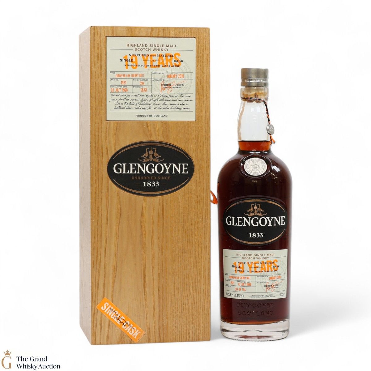 Glengoyne - 19 Year Old - 1998 Single Cask 