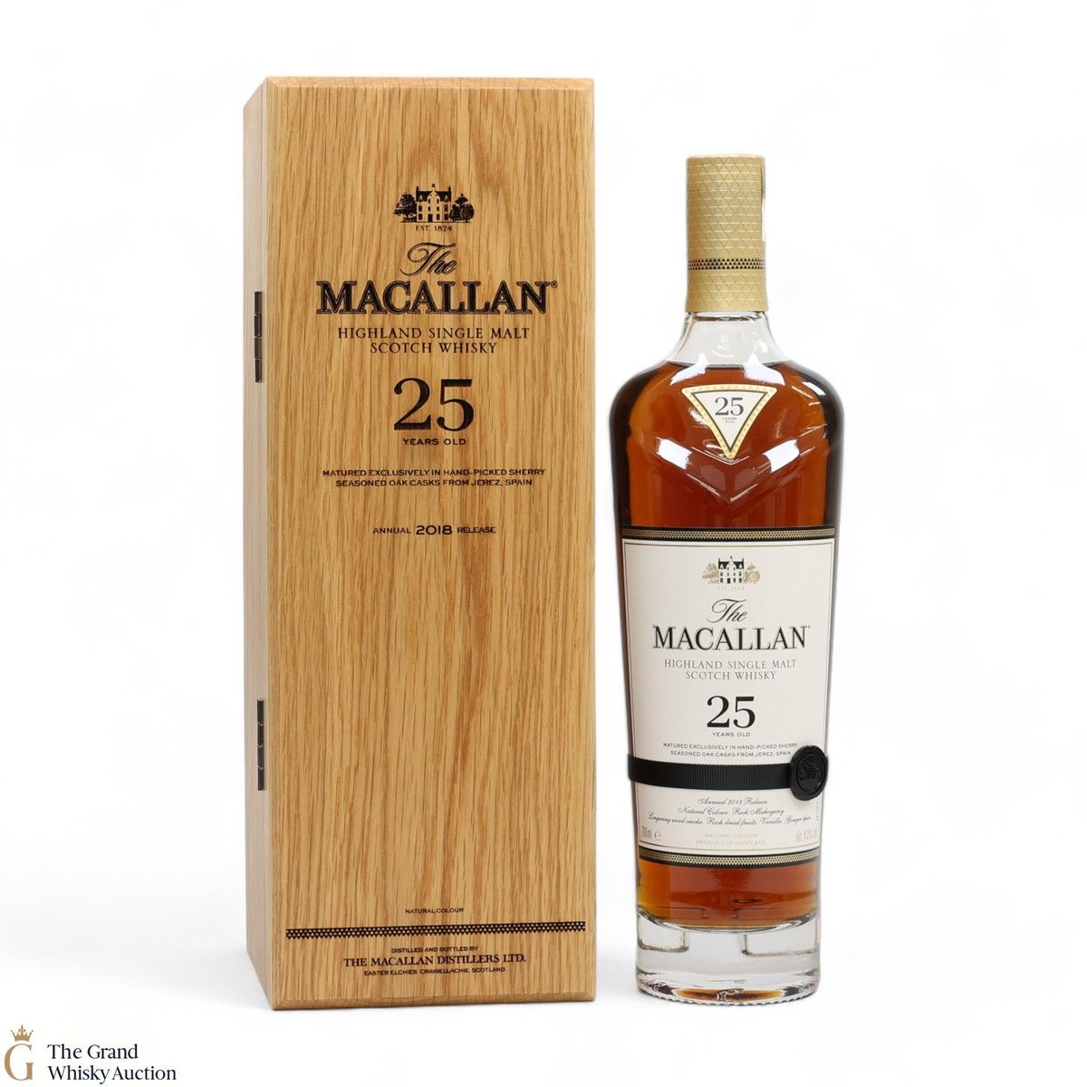 Macallan - 25 Year Old - Sherry Oak - 2018