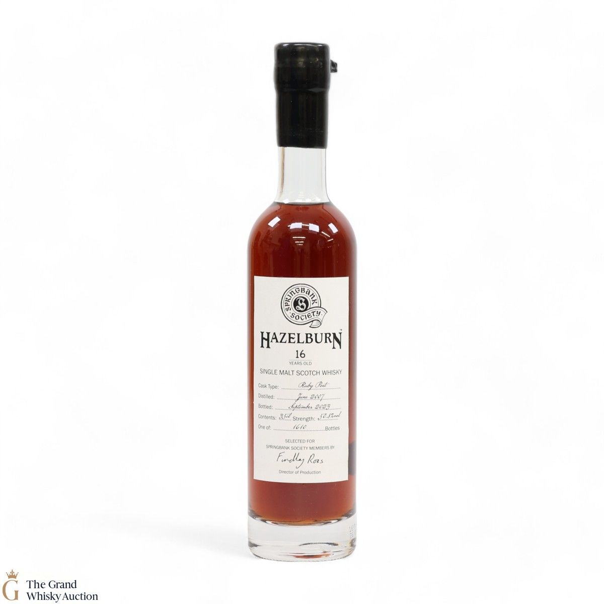 Hazelburn - 16 Year Old 2007 Ruby Port - Springbank Society (35cl)