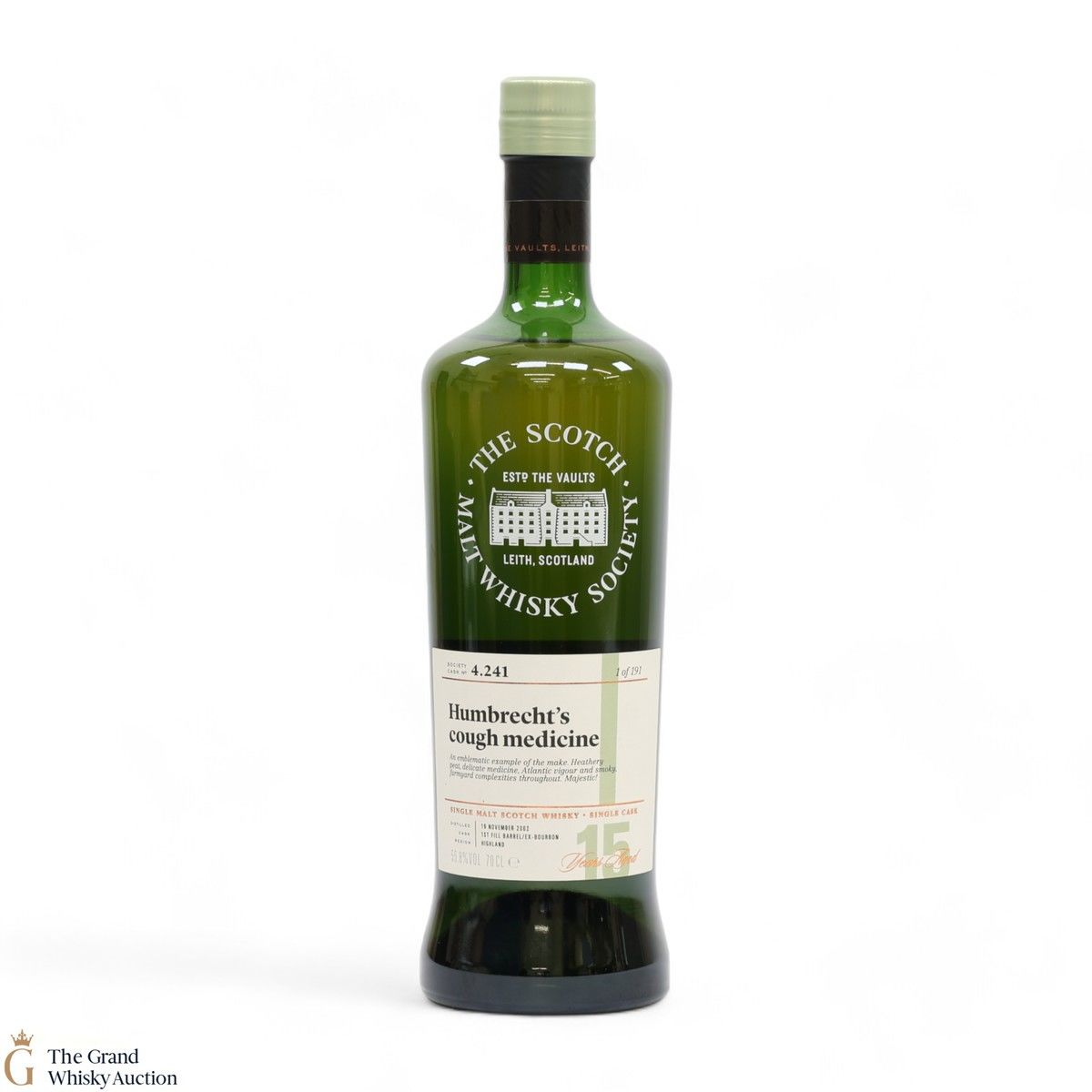 Highland Park - 15 Year Old 2002 - SMWS 4.241  - Humbrecht's cough medicine