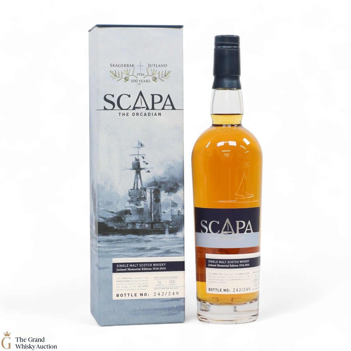 Scapa - 16 Year Old  - Jutland Memorial 100th Anniversary Edition - Single Cask