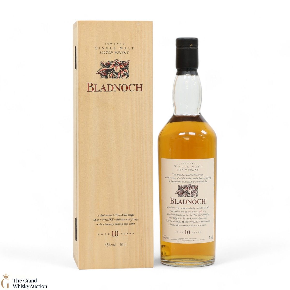 Bladnoch - 10 Year Old Flora and Fauna (Wooden Box)