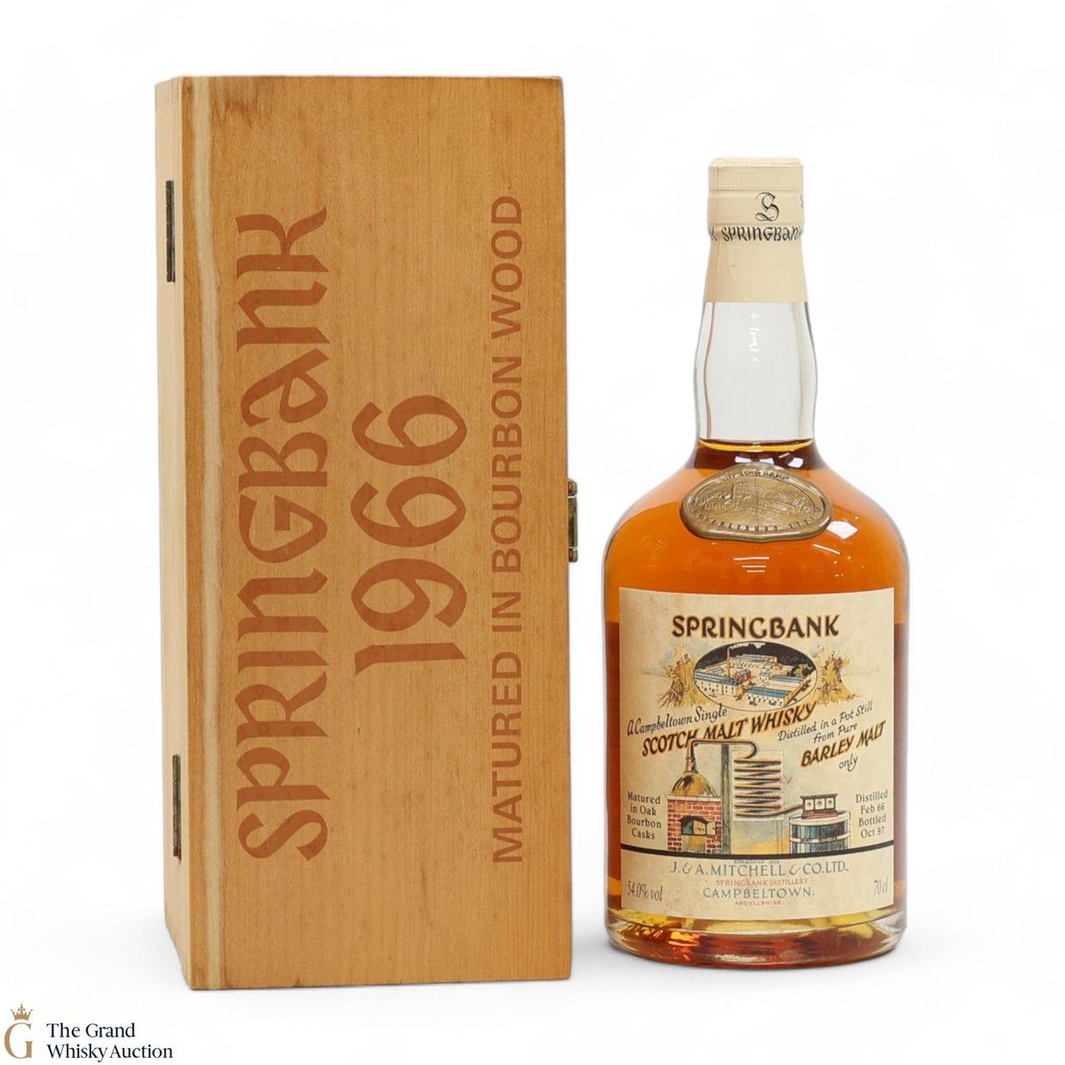 Springbank - 31 Year Old 1966 - Bourbon Cask #490 Local Barley (54%)