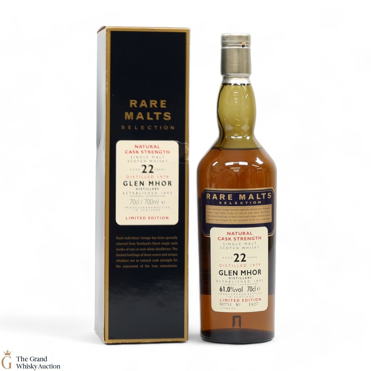 Glen Mhor - 22 Year Old - 1979 Rare Malt 61% 