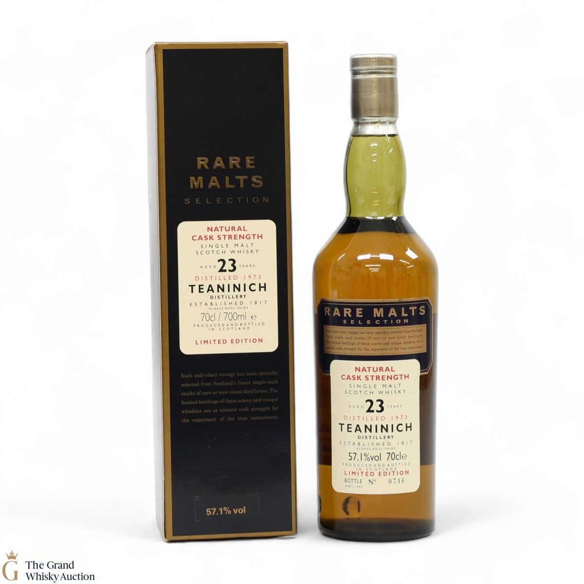 Teaninich -  23 Year Old - 1973 Rare Malts 57.1%