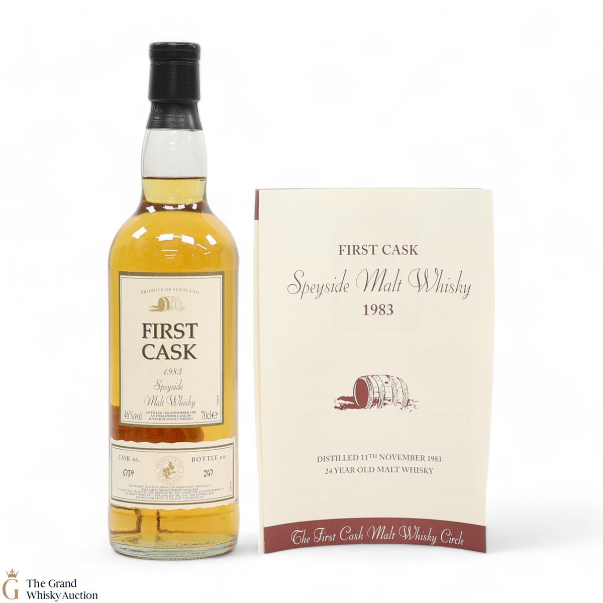 Miltonduff - 24 Year Old 1983 #6739 - First Cask 
