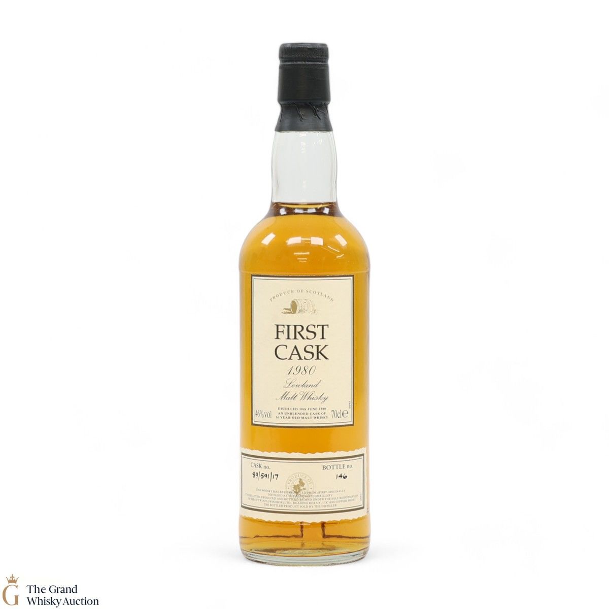 Bladnoch - 16 Year Old 1980 #89/591/17 - First Cask