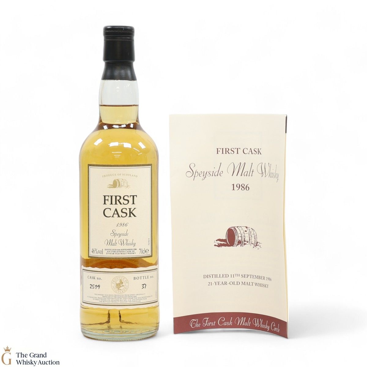 Glen Elgin - 21 Year Old 1986 #2519 - First Cask