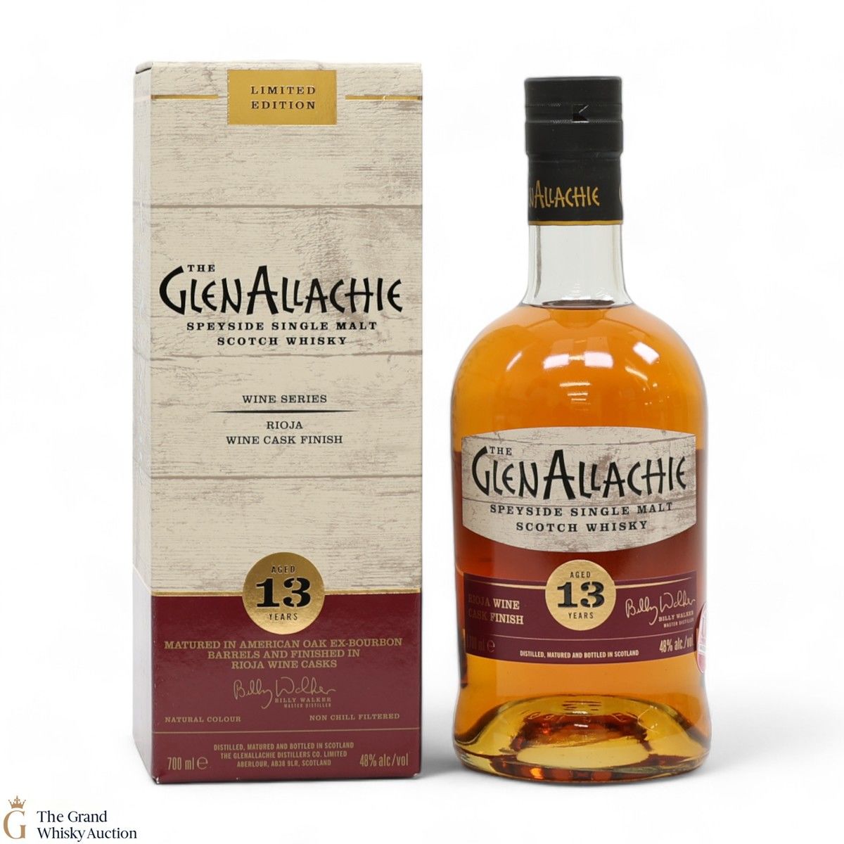 GlenAllachie - 13 Year Old - Rioja Wine Cask Finish