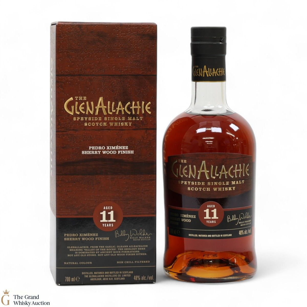 GlenAllachie - 11 Year Old - Pedro Ximénez Sherry Wood Finish 