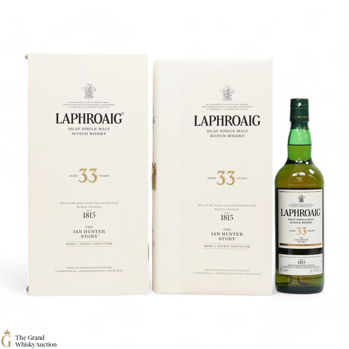 Laphroaig - 33 Year Old - The Ian Hunter Story - Book 3