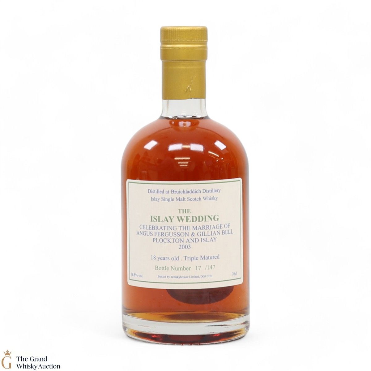 Bruichladdich - 18 Year Old 2003 "The Islay Wedding"