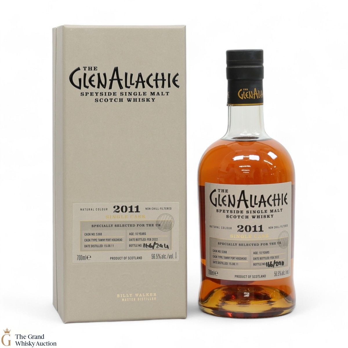 Glenallachie - 10 Year Old 2011 Uk Exclusive #5368 Tawny Port