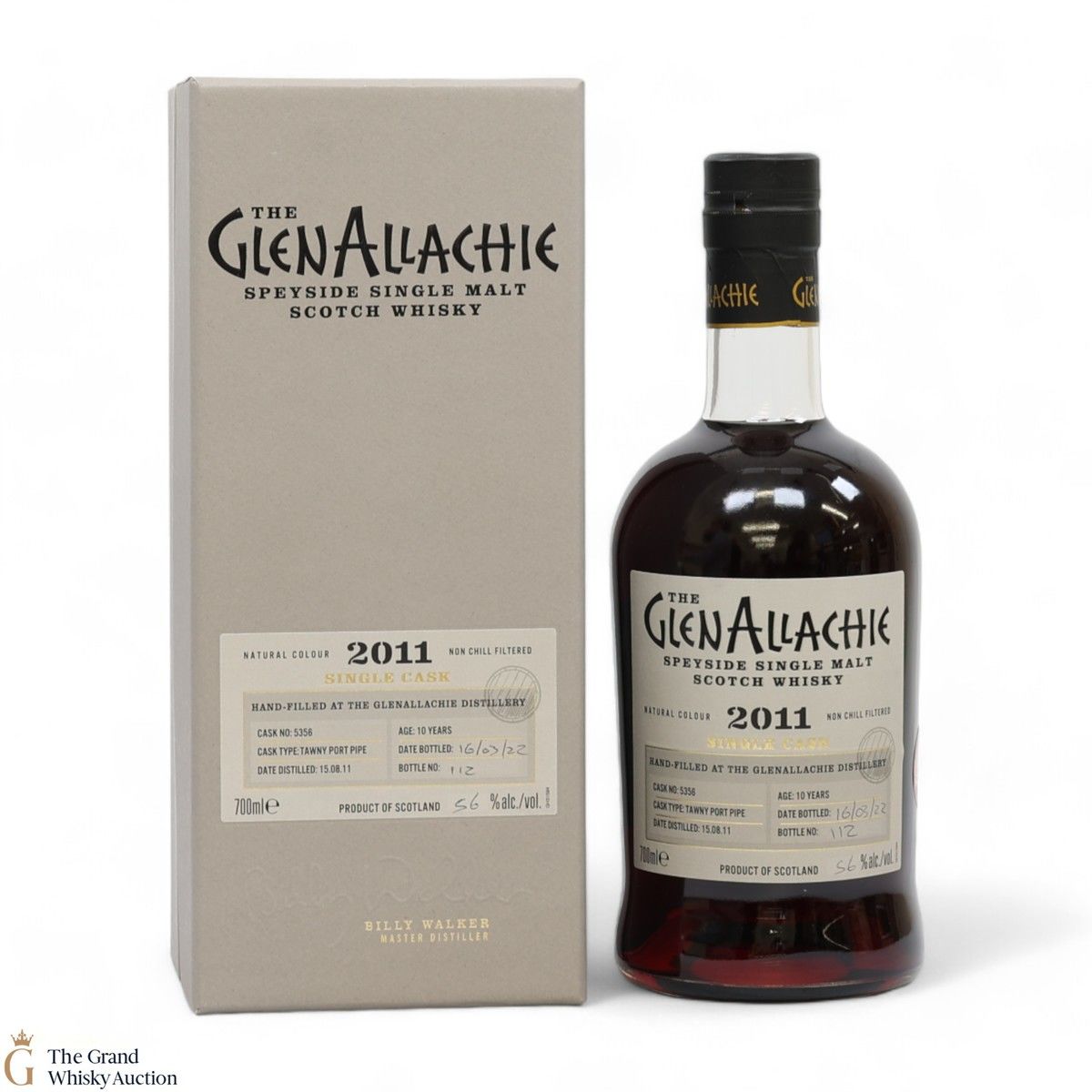GlenAllachie - 10 Year Old 2011 Single Cask #5356