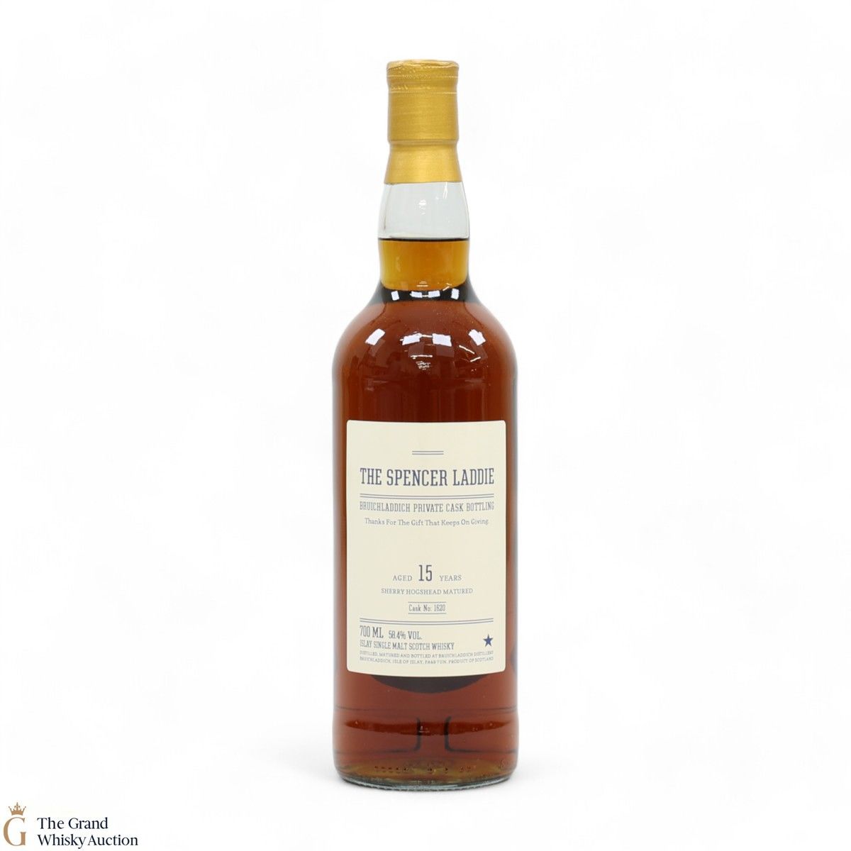 Bruichladdich -  15 Year Old - Private Cask #1620