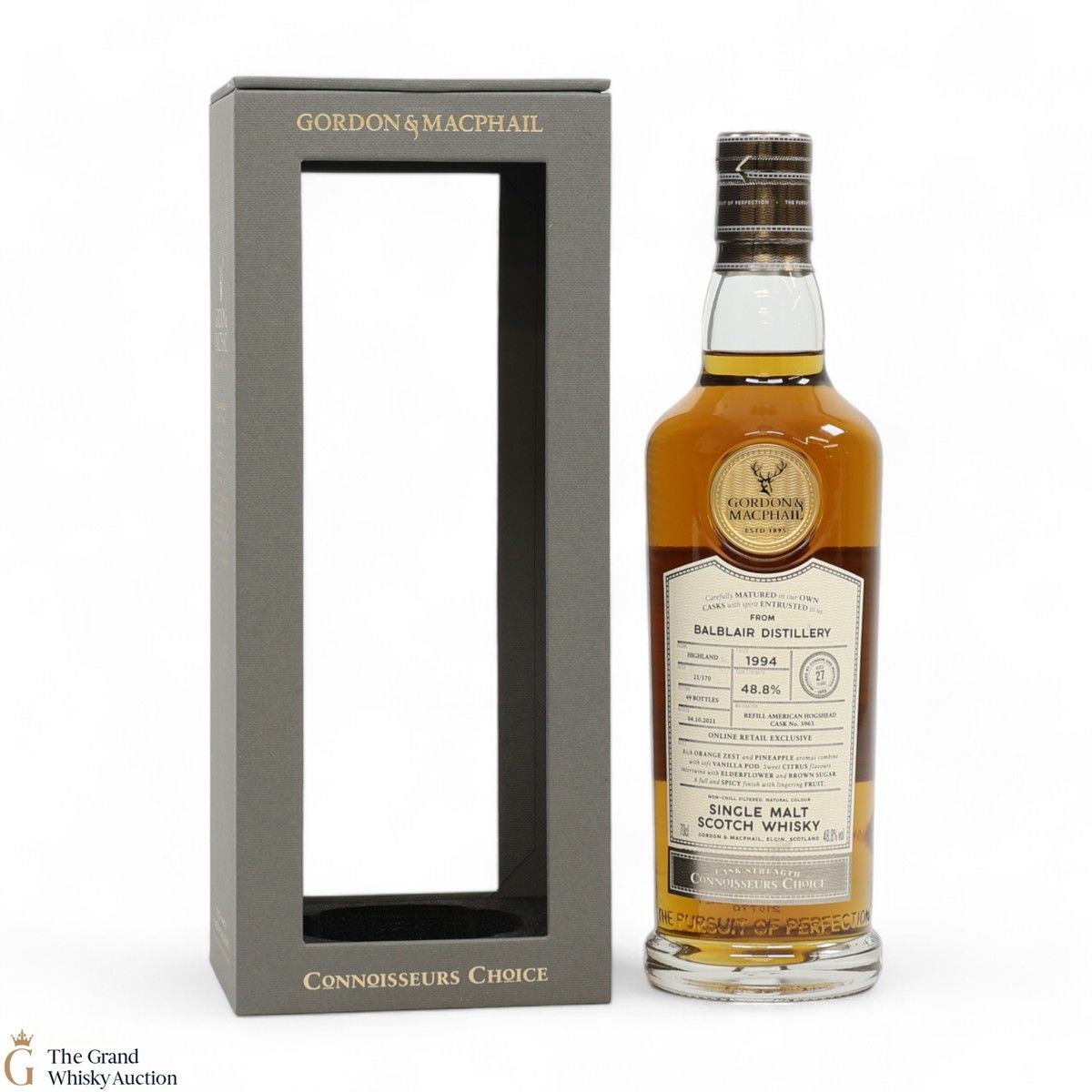 Balblair - 27 Year Old 1994 - Gordon & MacPhail Connoisseurs Choice