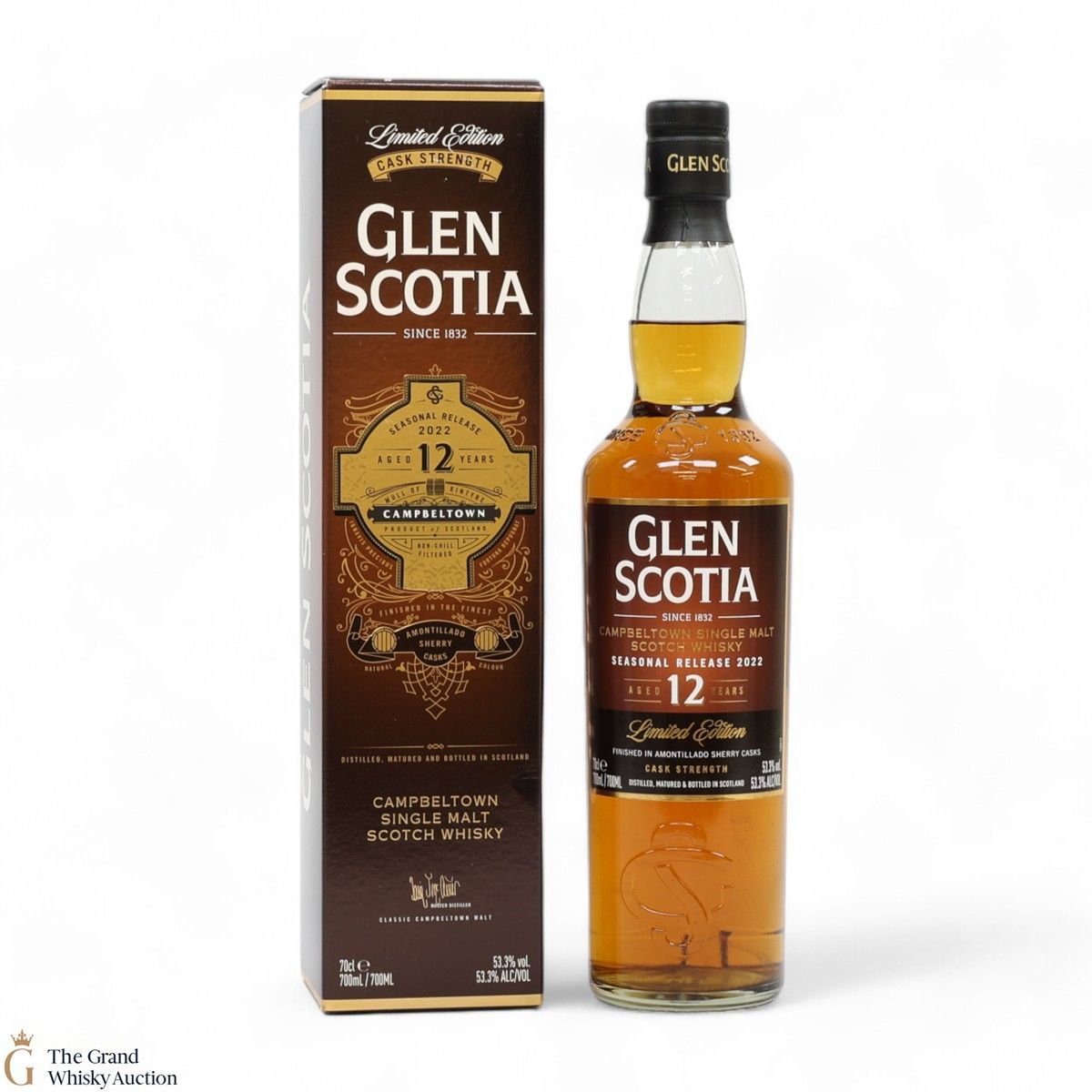 Glen Scotia - 12 Year Old - Amontillado Sherry Cask - 2022 Release