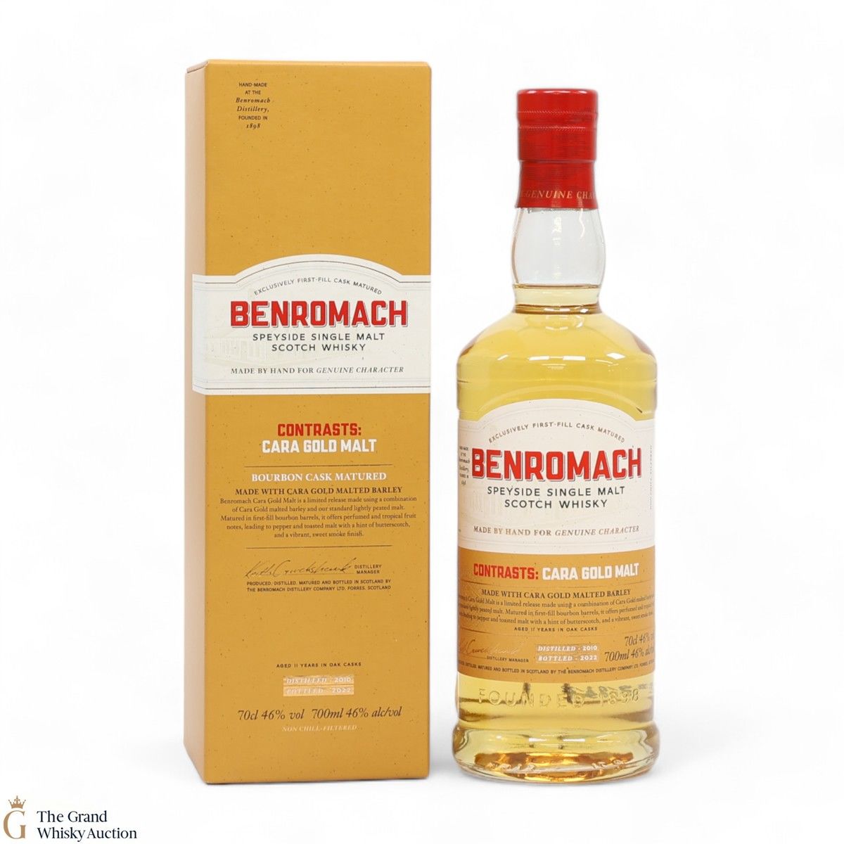 Benromach - 11 Year Old - Contrasts: Cara Gold Malt (2010-2022)