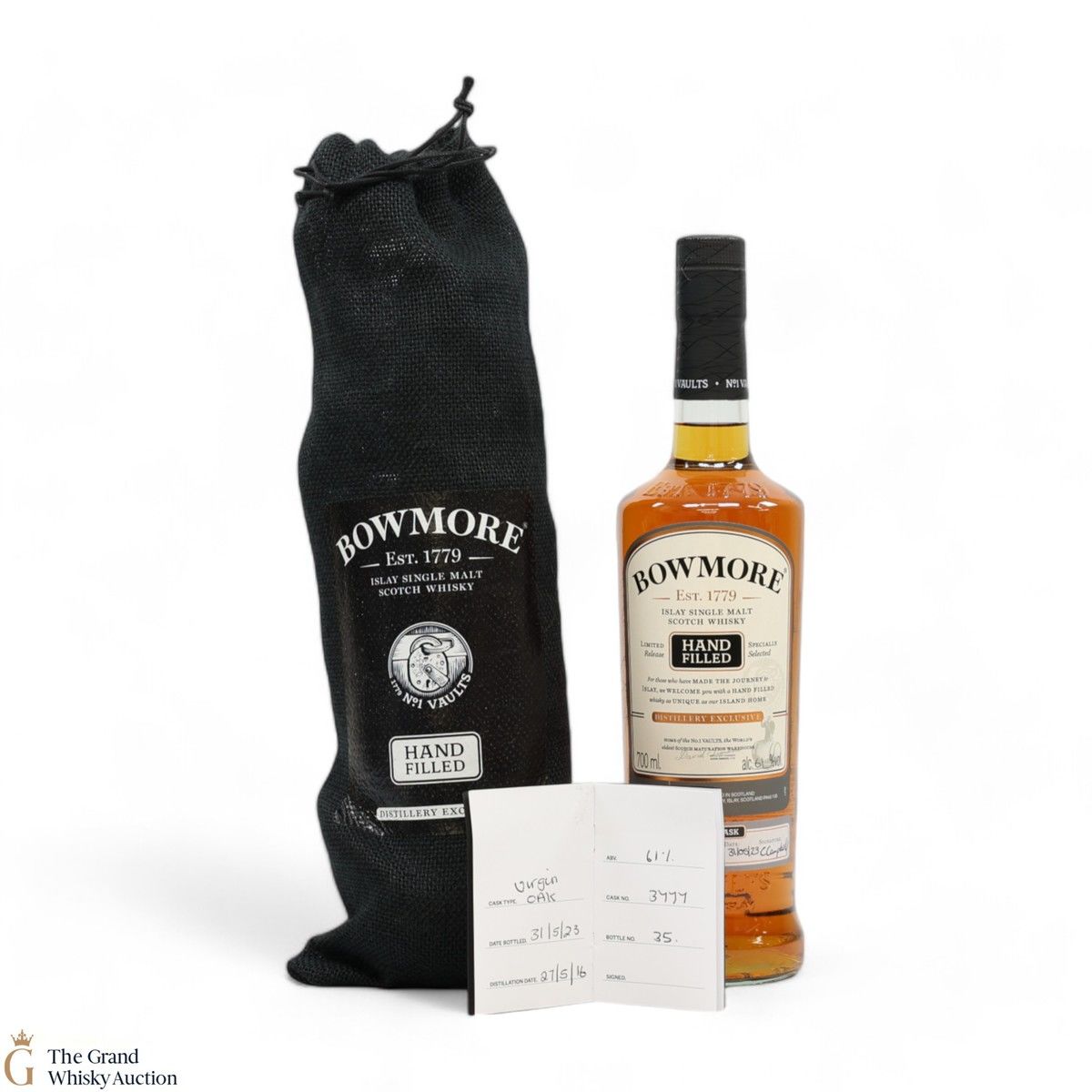 Bowmore - 7 Year Old - 2023 Hand Fill - Virgin Oak #3777