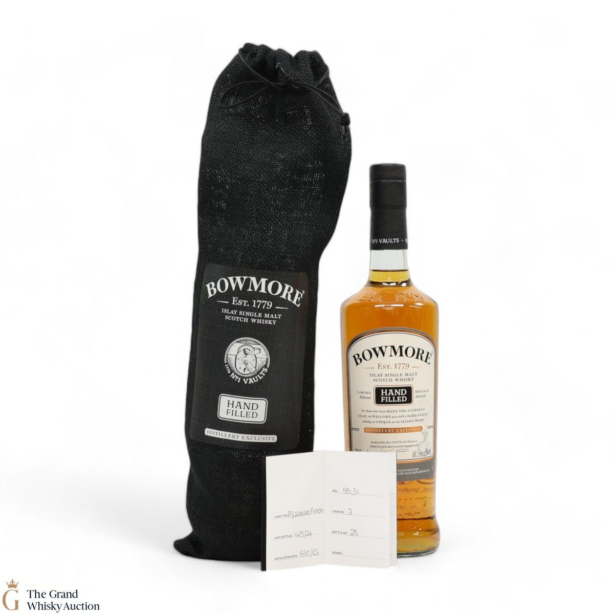 Bowmore - 20 Year Old 2003 Hand Filled - Mizunara Cask #3 Feis Ile 2024