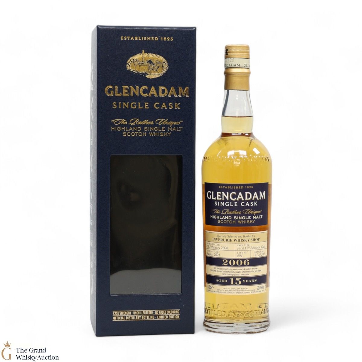 Glencadam - 15 Year Old 2006 - First Fill Bourbon Cask #494