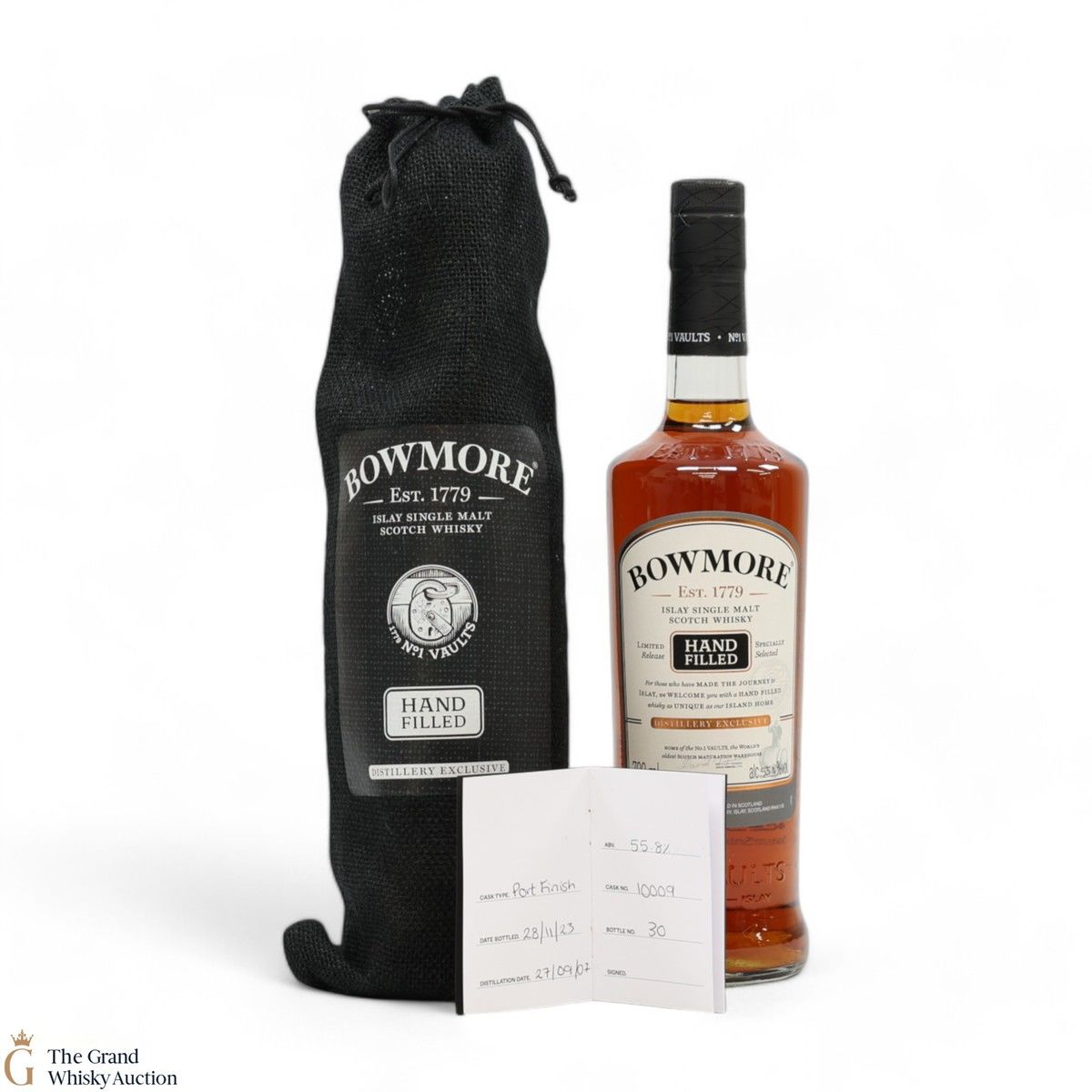 Bowmore - 16 Year Old 2007 Hand Filled - Port Cask #10009