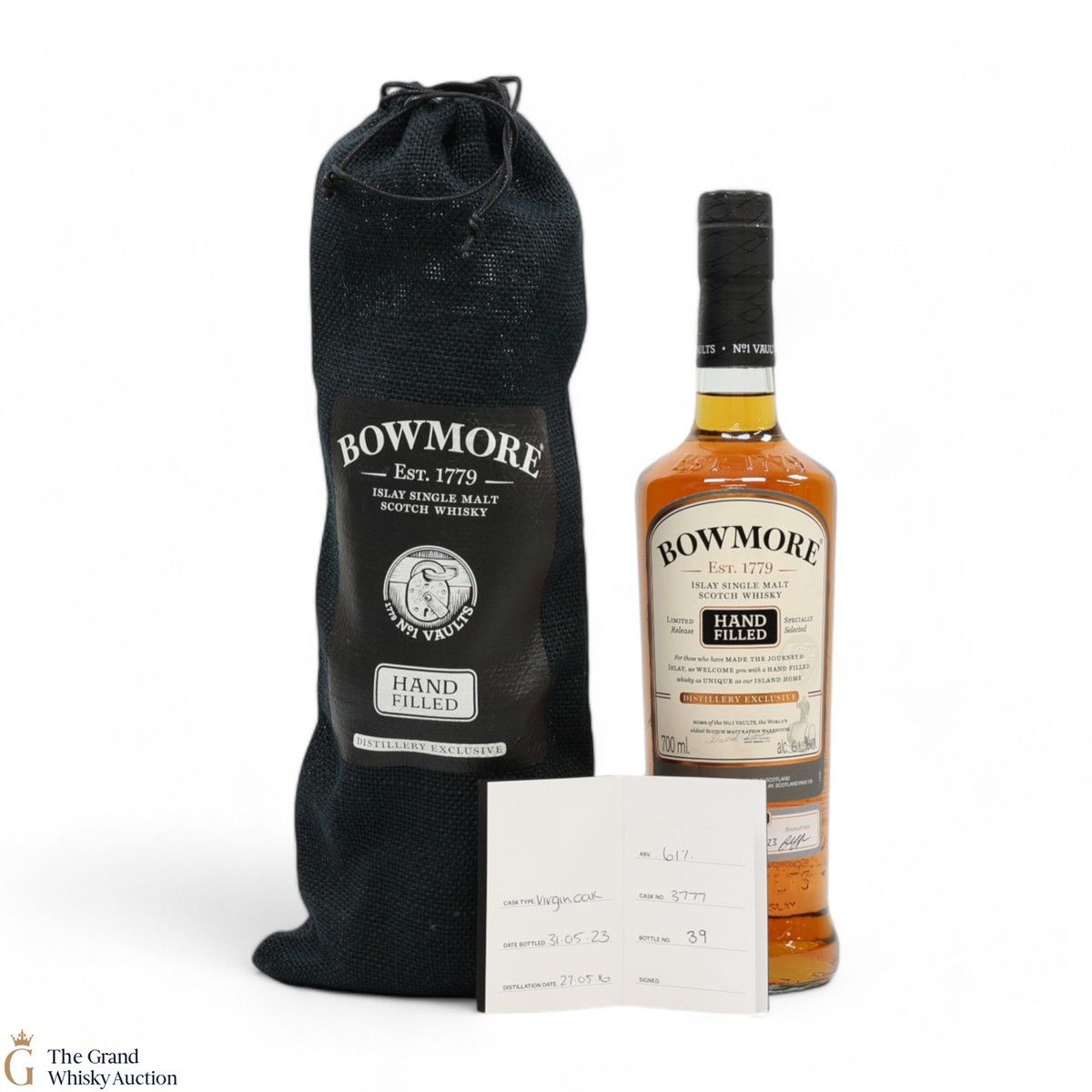 Bowmore - 7 Year Old - 2023 Hand Fill - Virgin Oak Finish #3777