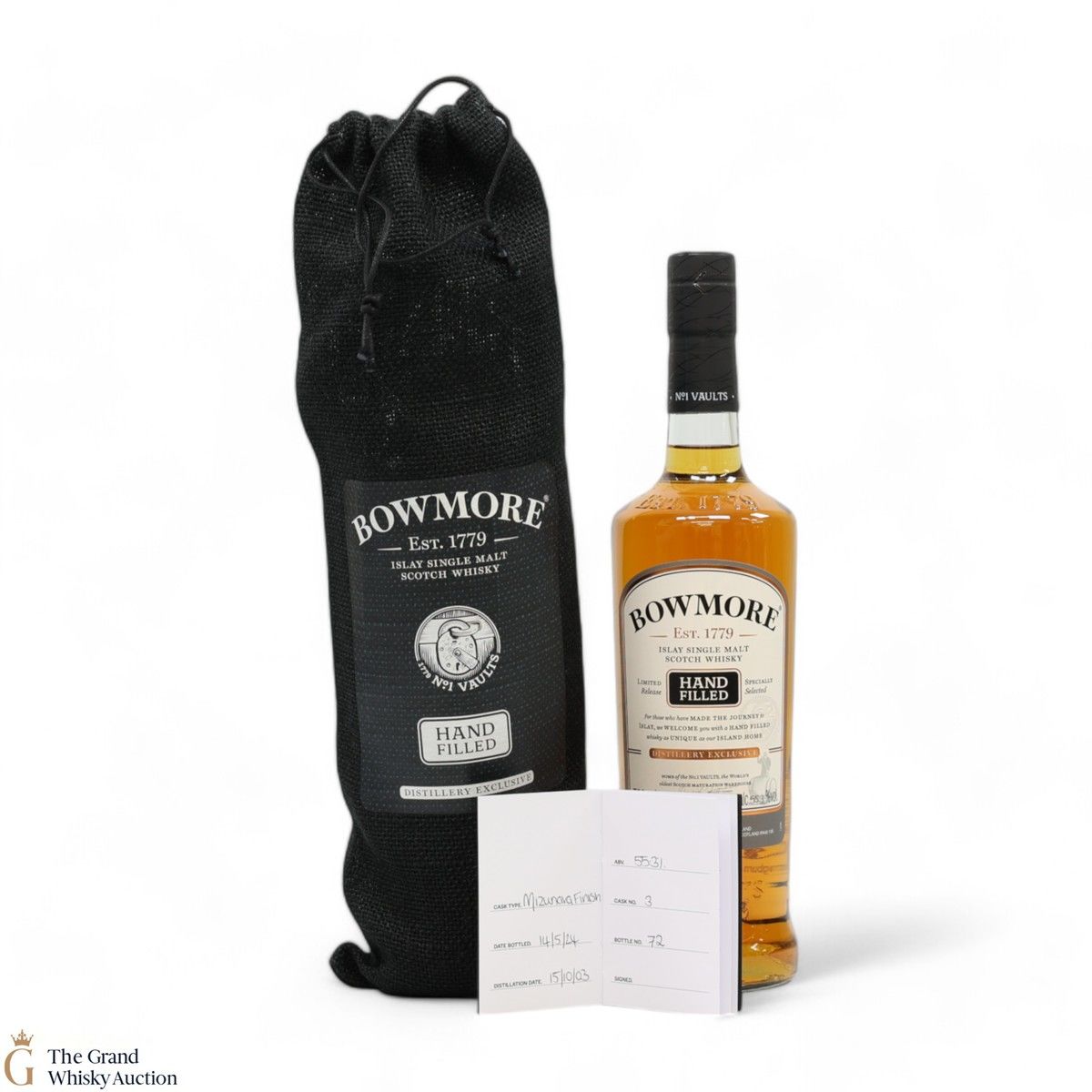 Bowmore - 20 Year Old 2003 Hand Filled - Mizunara Cask #3 Feis Ile 2024