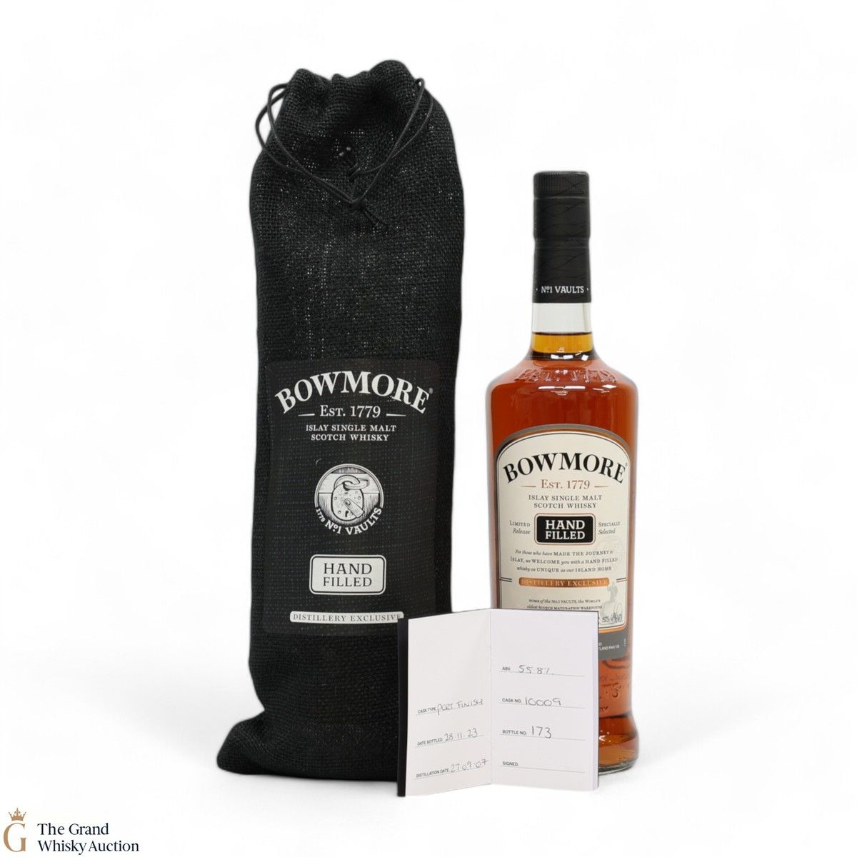 Bowmore - 16 Year Old 2007 Hand Filled - Port Cask #10009