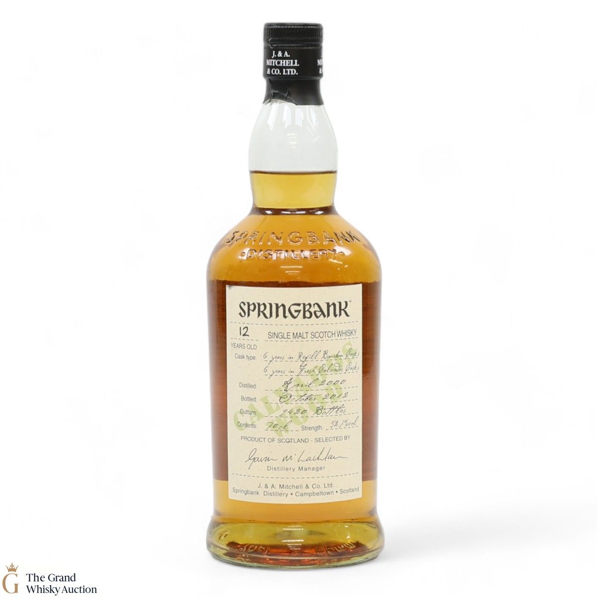 Springbank - 12 Year Old 2000 Calvados Wood