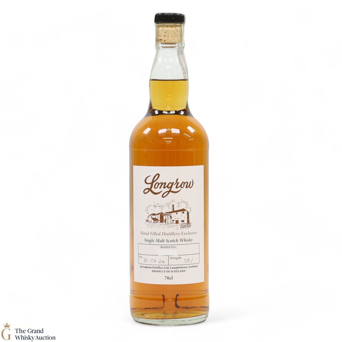 Longrow - Hand Fill Distillery Exclusive 2024 58%