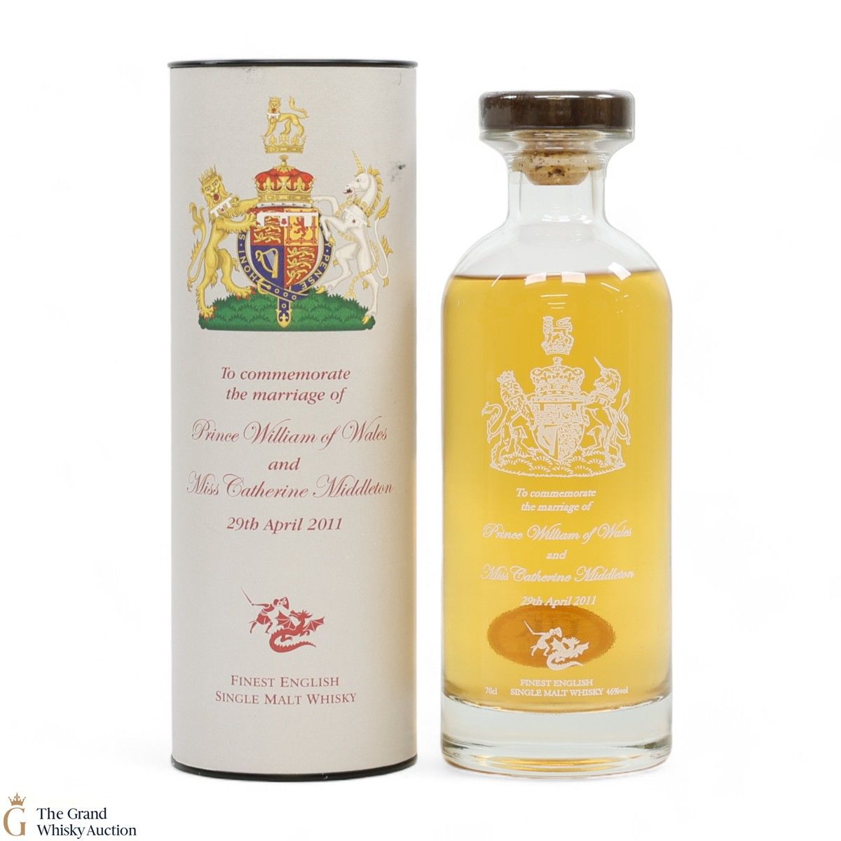 The English Whisky Co. - Royal Marriage William & Catherine Decanter