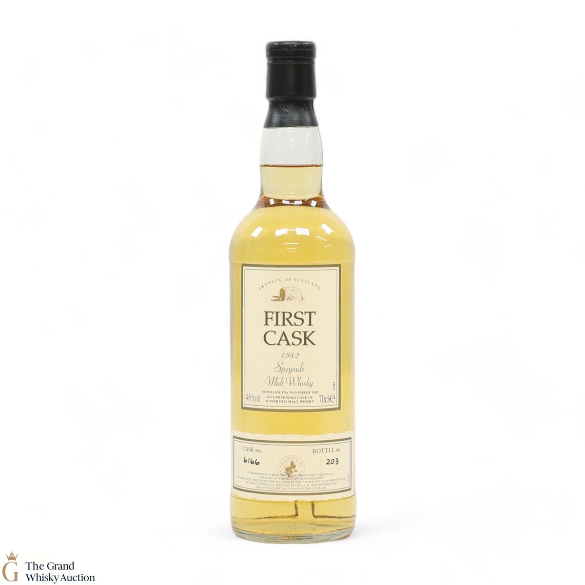 Miltonduff - 22 Year Old 1982 #6166 - First Cask