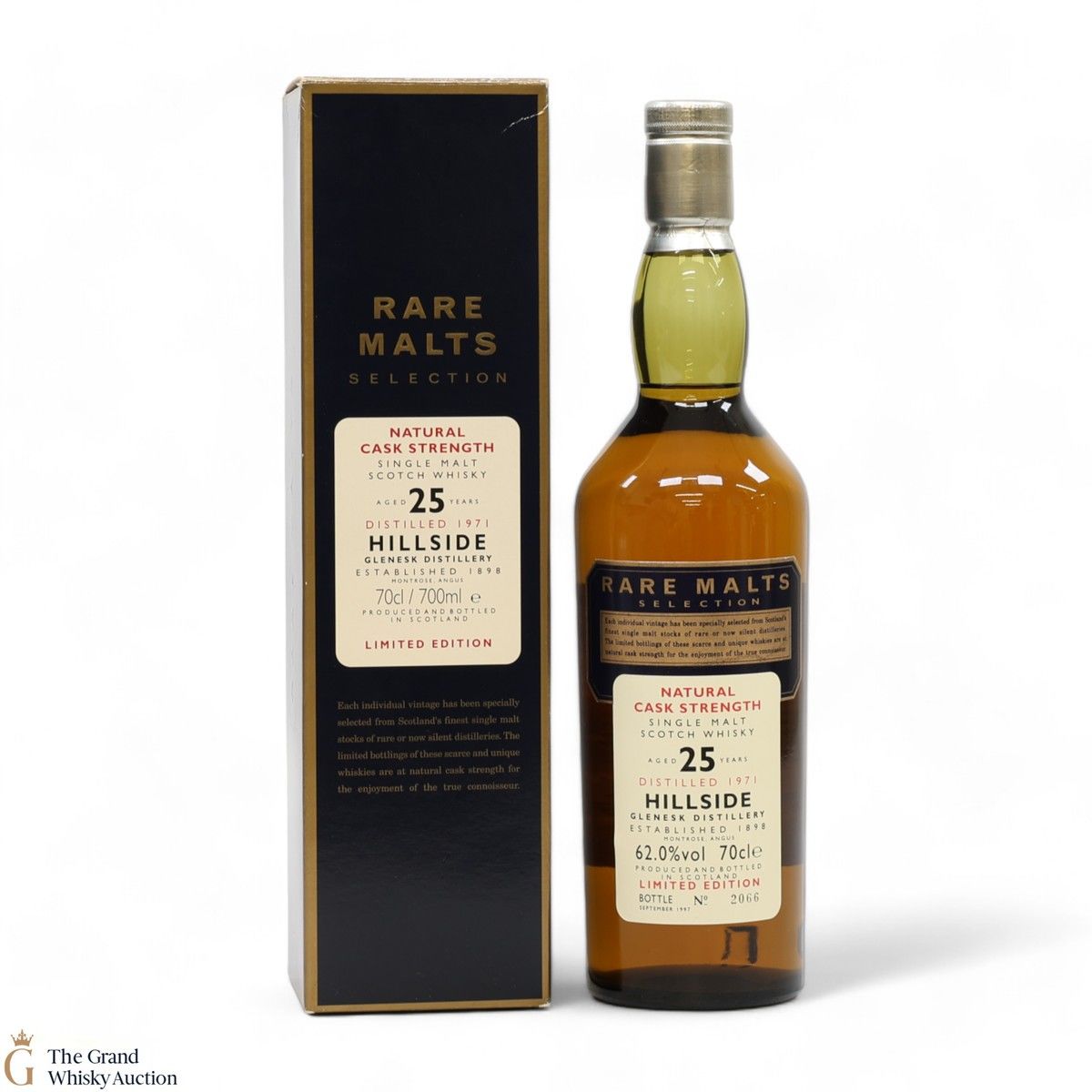 Hillside - 25 Year Old 1971 - Rare Malts 62%