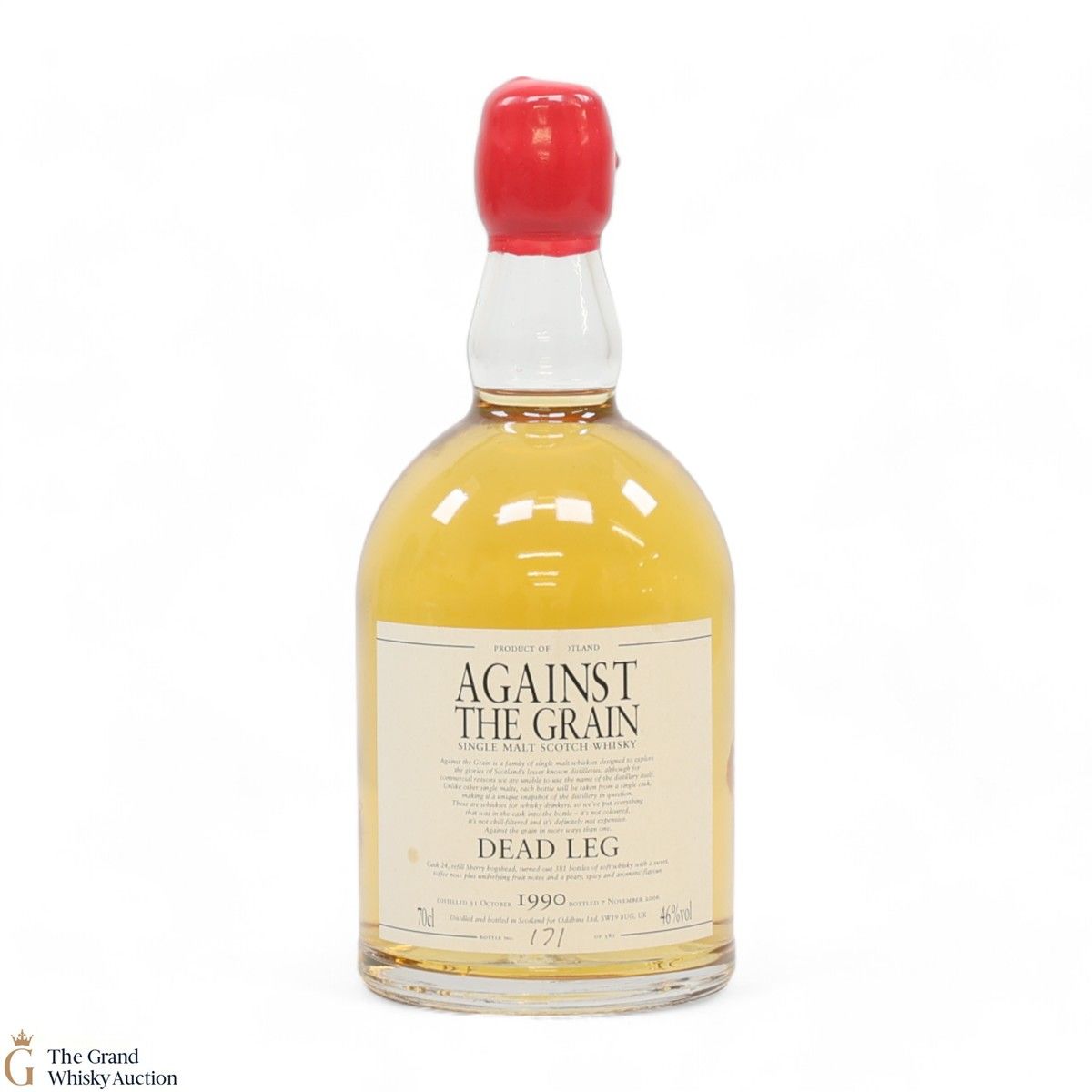 Ledaig - 16 Year Old 1990 - Against the Grain 'Dead Leg' 