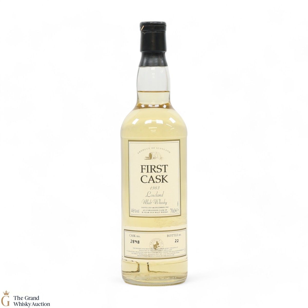 Littlemill - 20 Year Old 1983 First Cask #2898