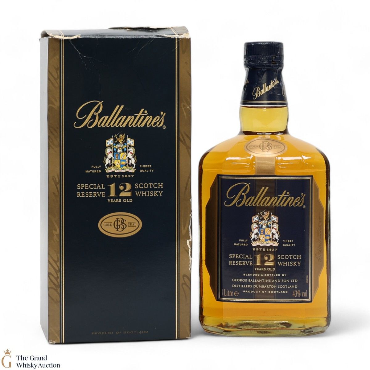 Ballantine's - 12 Year Old - Gold Seal 1L