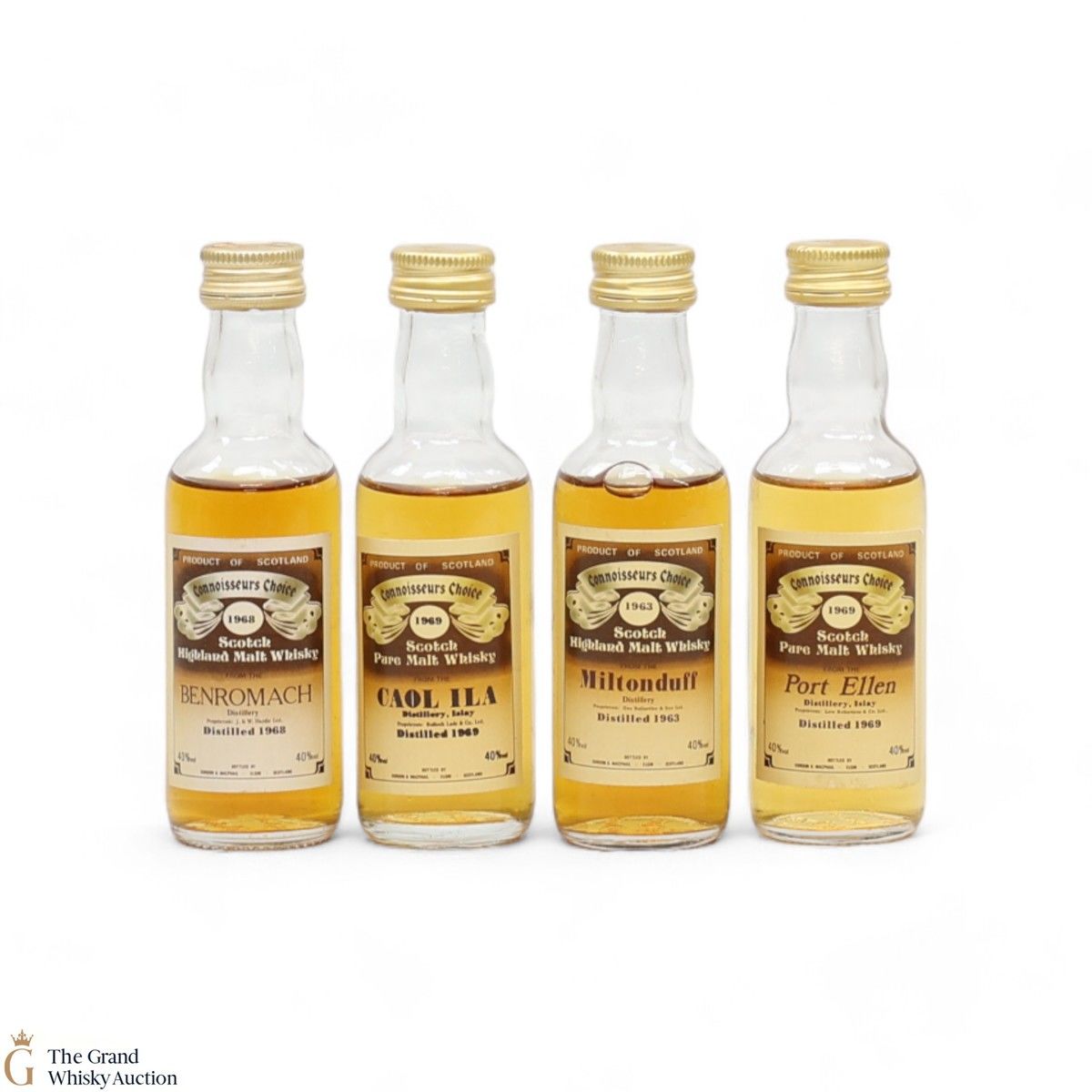 Gordon & MacPhail - Connoisseurs Choice - Minis (4 x 5cl)