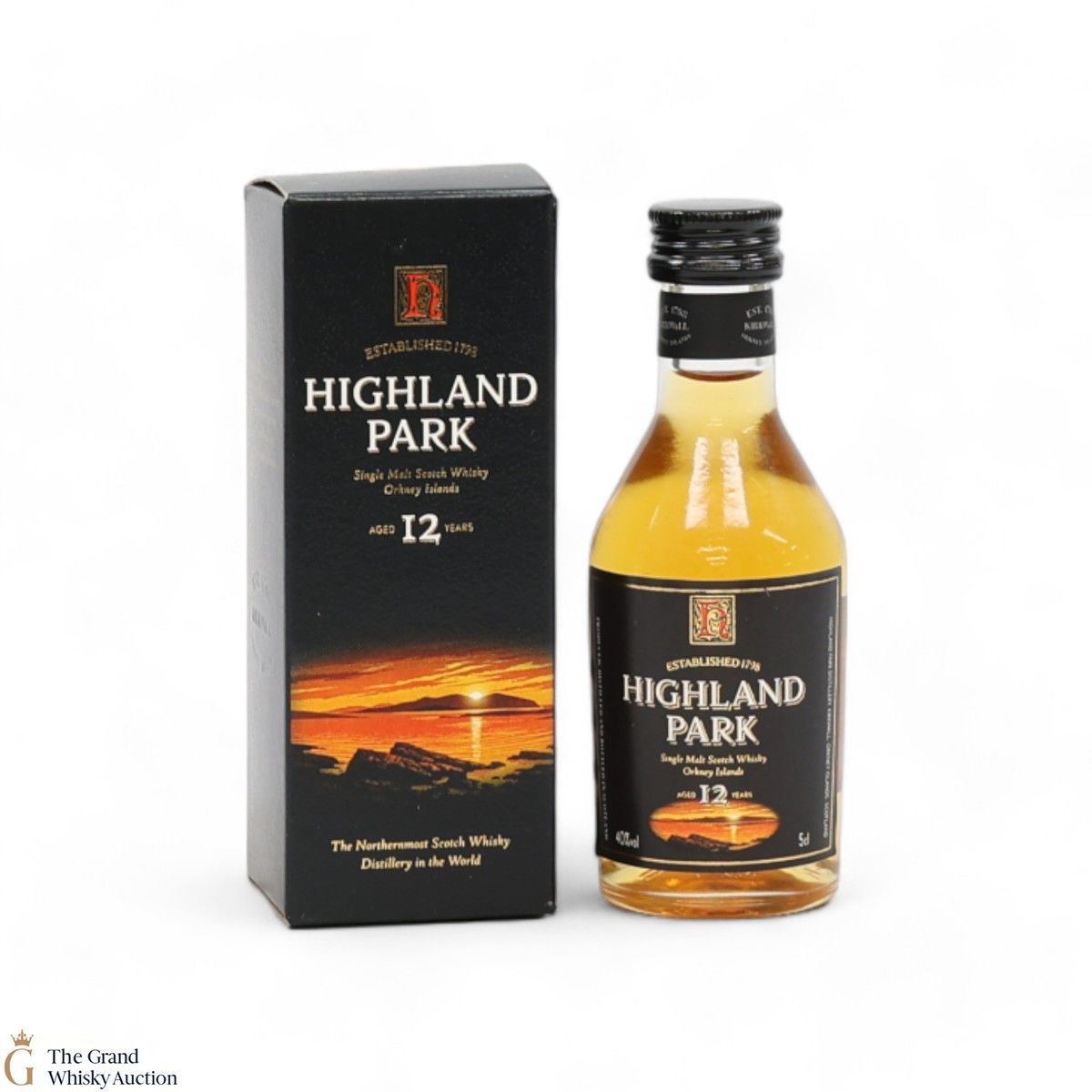 Highland Park - 12 Year Old (2000s) 5cl