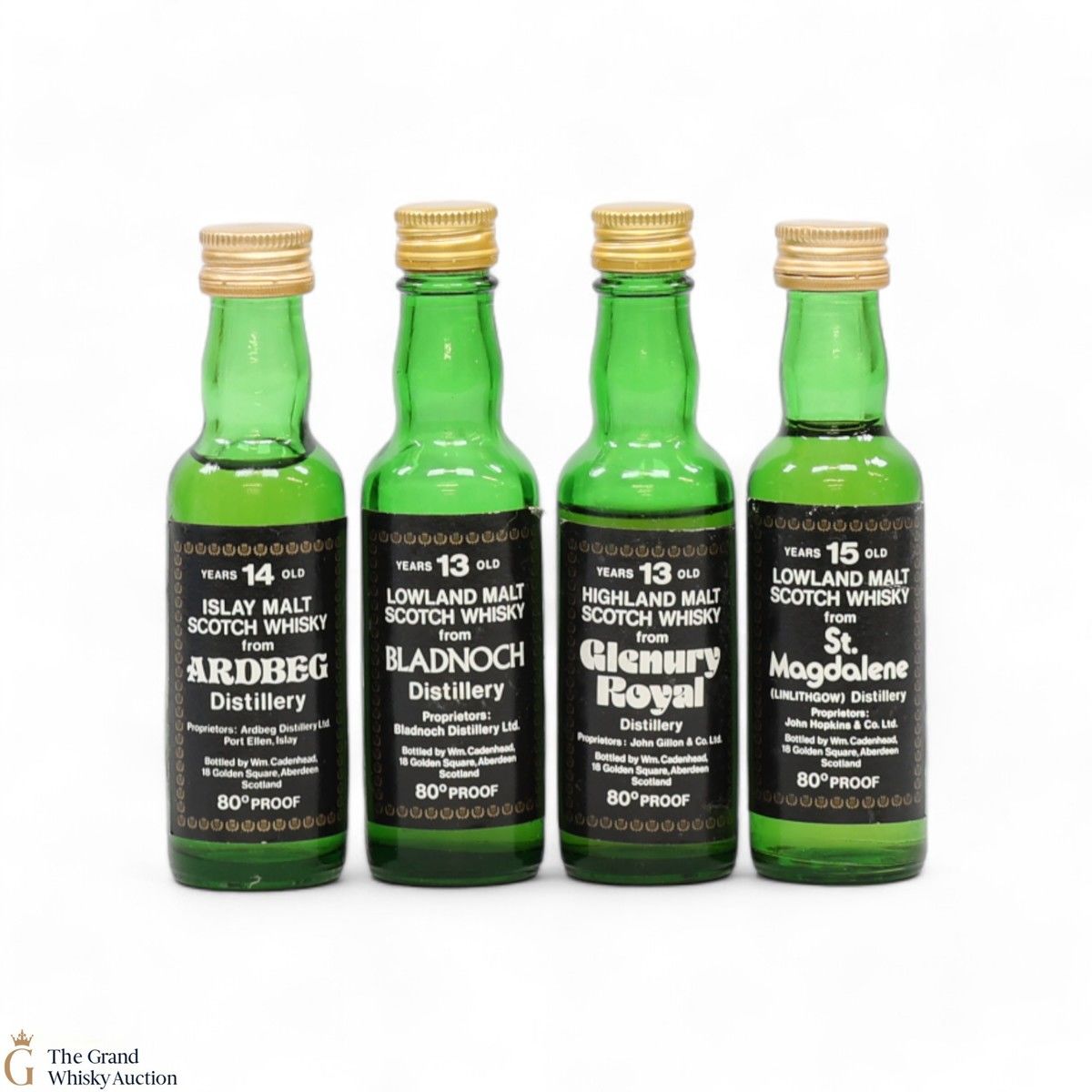 Cadenhead - 80 Proof Miniatures (4x5cl)