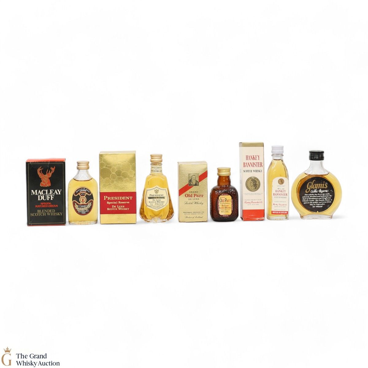 Assorted Old-Style Minis - 5 x 5cl 