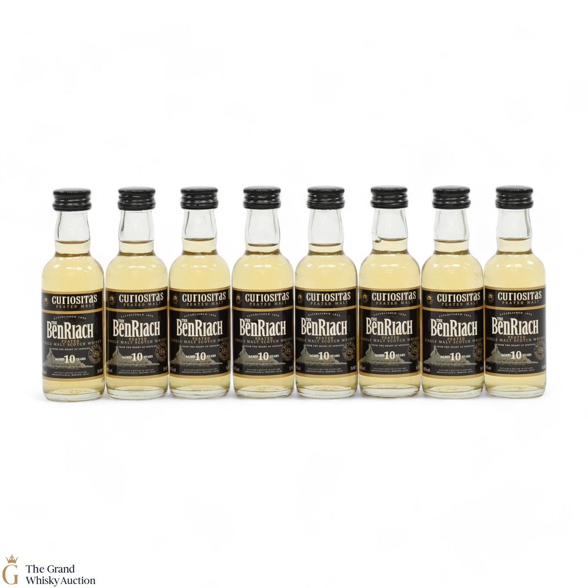 Benriach Curiositas Minis - 10 Year Old (8x 5cl) 