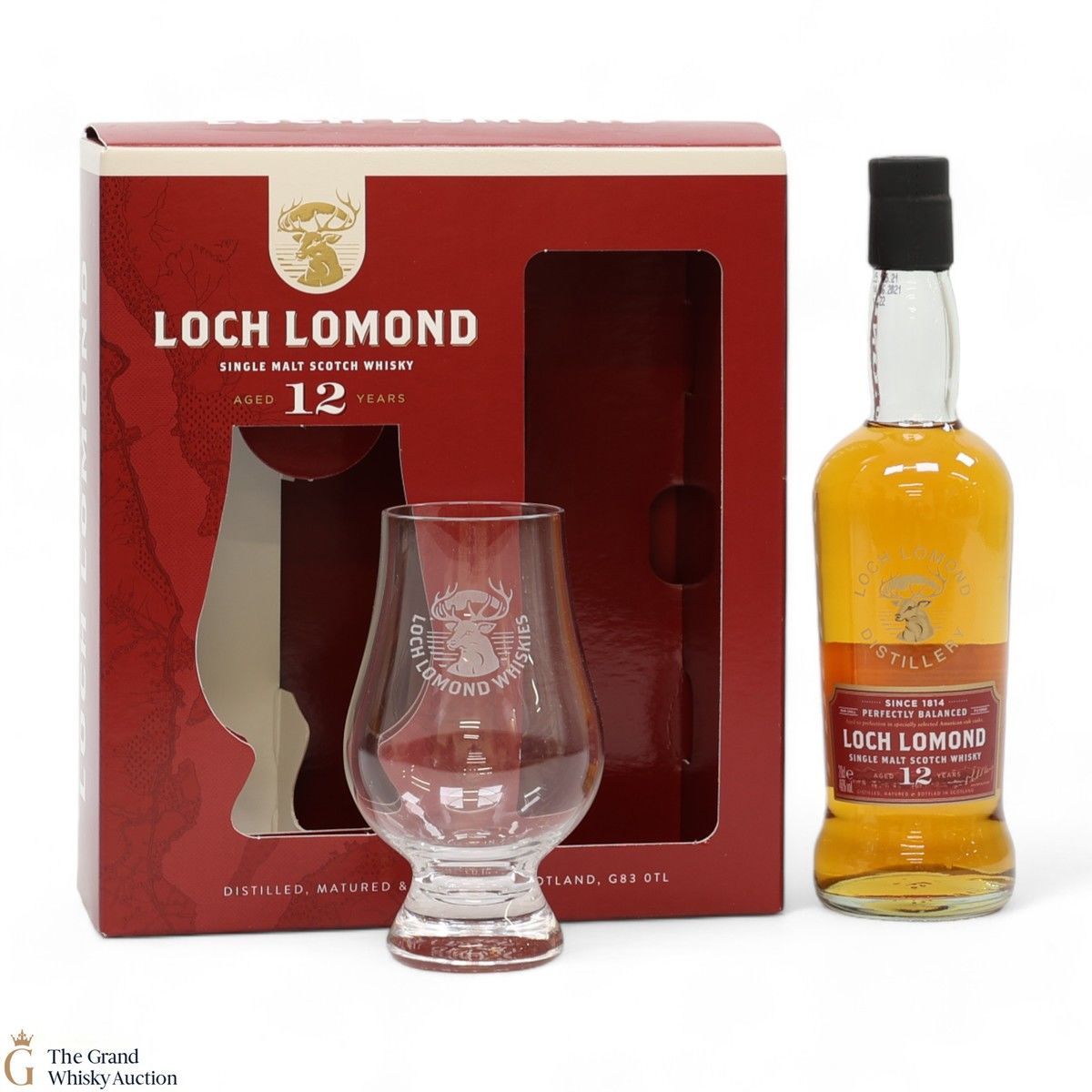 Loch Lomond - 12 Year Old with Whisky Glass Set (20cl)
