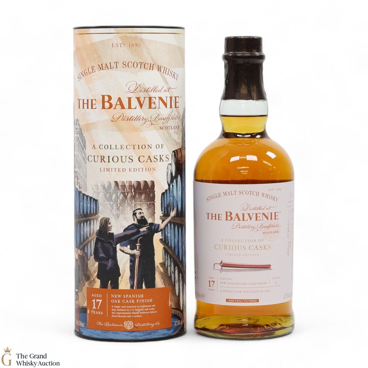 Balvenie - 17 Year Old - New Spanish Oak Cask #1 - A Collection of Curious Casks 