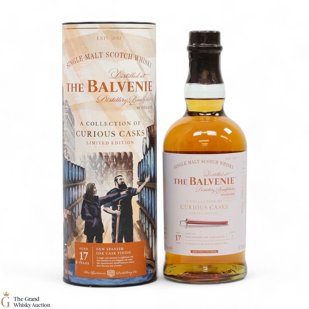 Balvenie - 17 Year Old - New Spanish Oak Cask #1 - A Collection of Curious Casks 