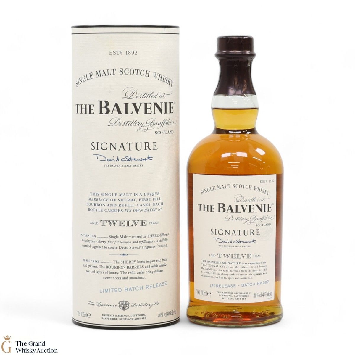 Balvenie - 12 Year Old -  Signature - Batch #2