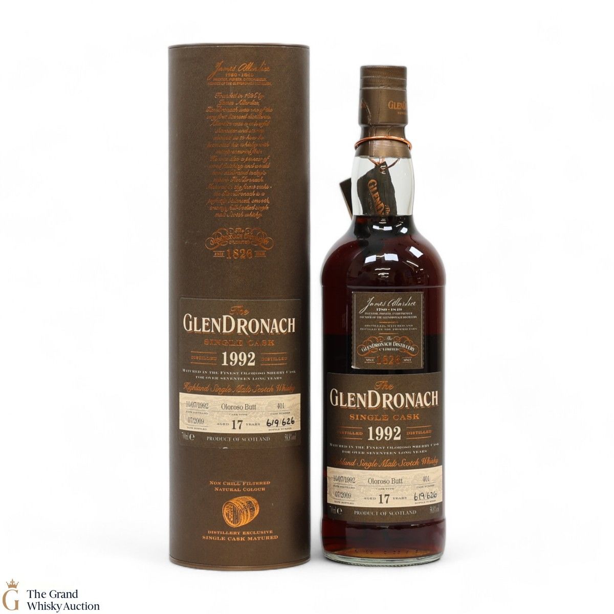 Glendronach - 17 Year Old 1992 - Single Cask #401