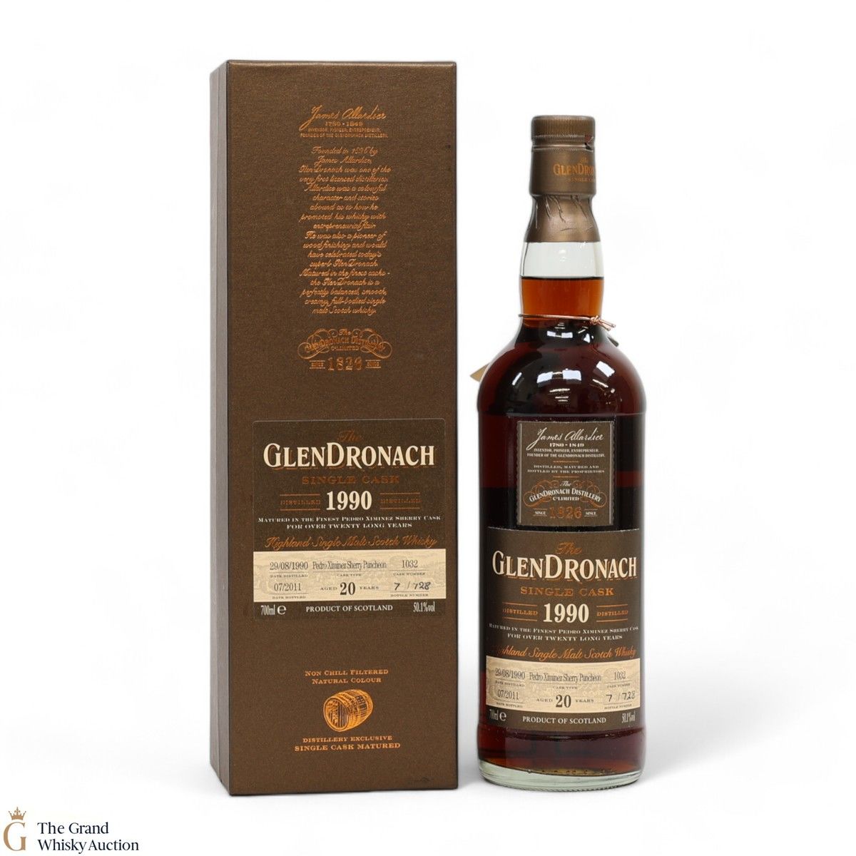 Glendronach - 20 Year Old 1990 - Single Cask #1032