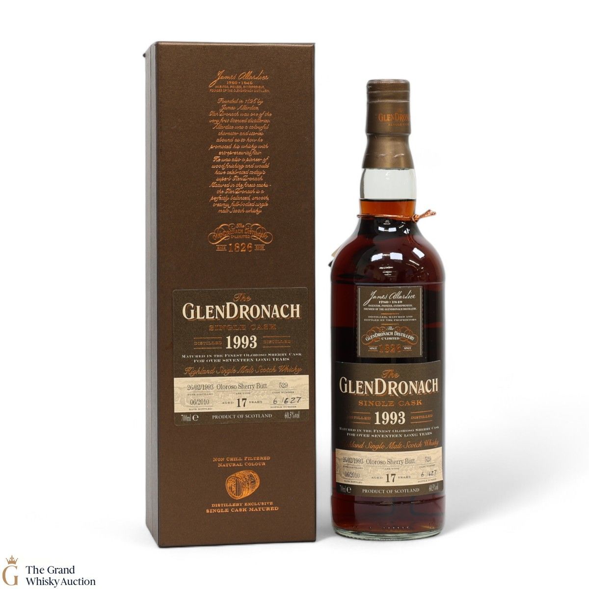 Glendronach - 17 Year Old 1993 - Single Cask #529